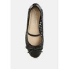 Omela Woven Bow Detail Ballerinas Women - 4 of 4