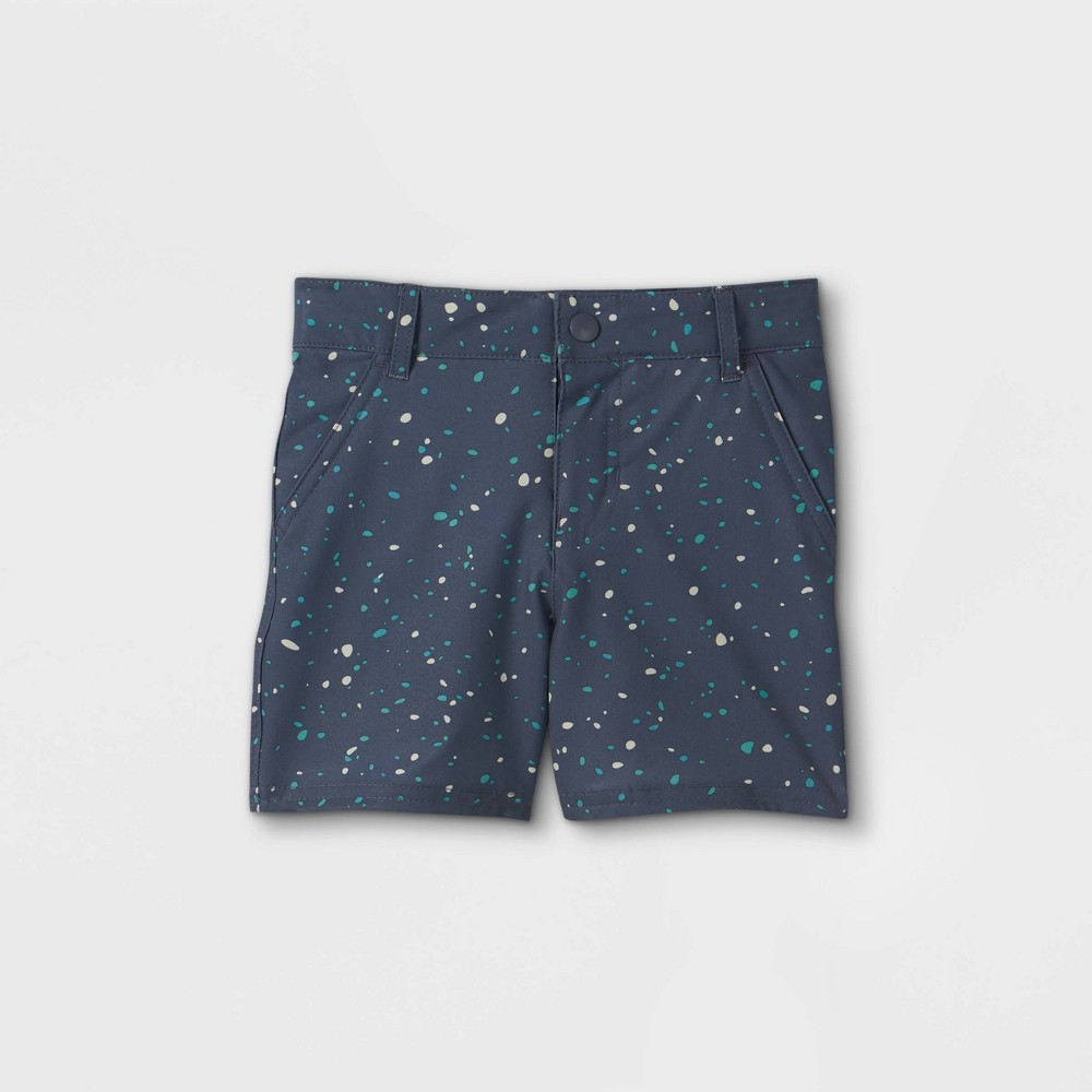 Toddler Boys' Fleck Swim Trunks - Cat & Jack Gray 3T