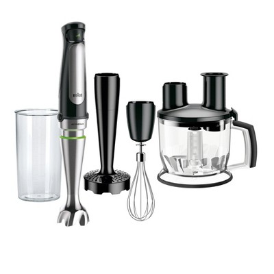 Braun Multiquick Hand Blender With 6 Cup Food Processor - Mq7077 : Target