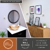 VAXCEL Bari 1 Light Contemporary Wall Sconce with Clear Cylinder Glass - 3 of 4