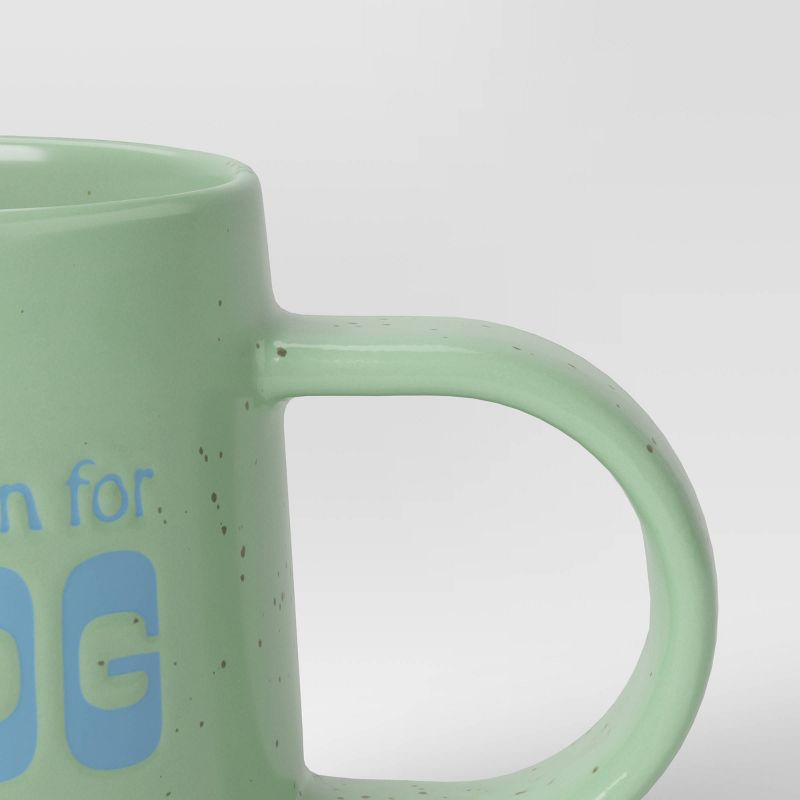 16oz Stoneware I&#39;M Only a Morning Person For My Dog Mug - Room Essentials&#8482;, 4 of 5
