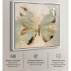 Art Remedy Sage Butterfly Colorful buterfly and flowers wall art Framed - 3 of 4