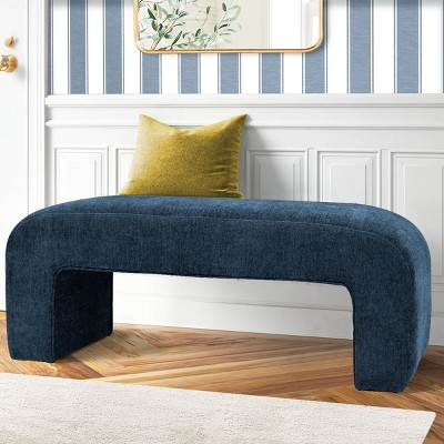 Lily 47" Upholstered Bench-The Pop Maison