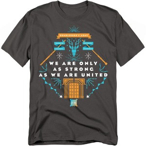 Harry Potter Dumbledore'S Army With Stag Head Adult T-Shirt - 1 of 4