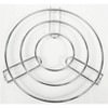 Home Mart Goods 8.3" Long Stainless Steel Round Pot Trivet (Set of 2) - 4 of 4