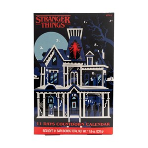 Stranger Things 11 Day Countdown Calendar Bath and Body Set - 11.6oz/11pc - 1 of 4