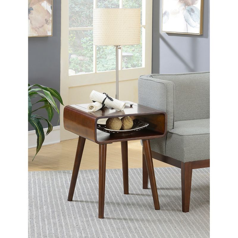 Napa Valley End Table with Shelf - Breighton Home, 5 of 13