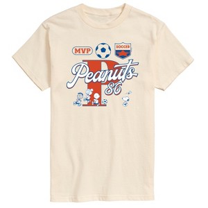 Men's - Peanuts - Soccer Jersey Short Sleeve Graphic T-Shirt - 1 of 4
