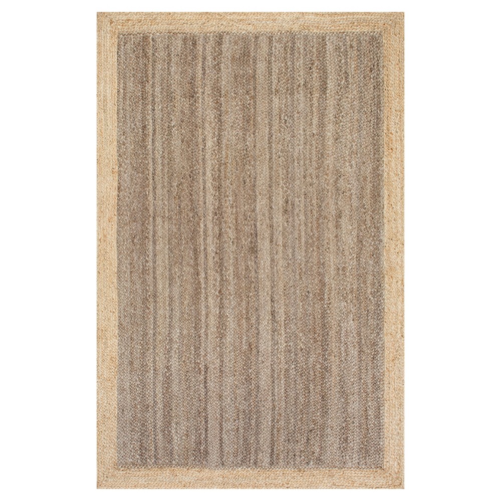 3'x5' Hand Woven Eleonora Area Rug Gray- nuLOOM