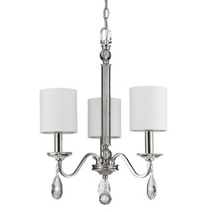 Acclaim Lighting Lily 3 - Light Chandelier in  Polished Nickel - 1 of 1