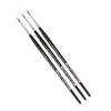 da Vinci TOP-ACRYL Red-Brown Brush, Synthetic, Acrylic & Oil, Round, Series 7785K, Size 1, Pack of 3 - 3 of 3