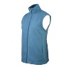 Sofra Women's Polar Fleece Full Zip Up Sweater Vest - 2 of 4