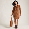 Lands' End Women's Wide Wale Cord Popover Long Sleeve Shirt Dress - 4 of 4