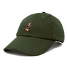 Dalix Red Panda Embroidered Cotton Dad Hat Cute Animal Adjustable Baseball Cap for Outdoor Style Womens - 4 of 4