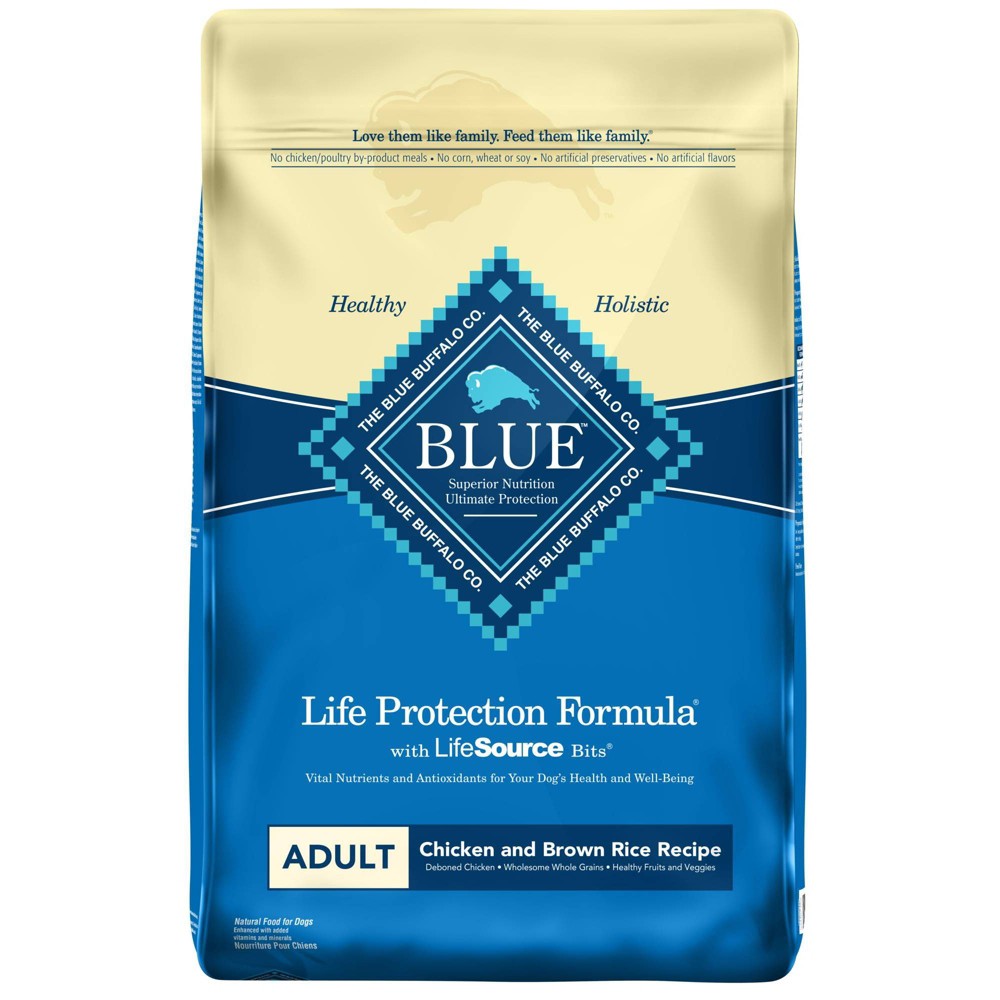 Blue Buffalo Life Protection Chicken & Brown Rice Recipe Adult Dry Dog Food - 24lbs