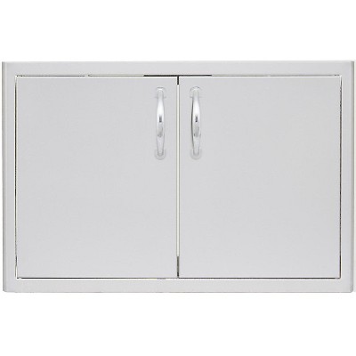 Blaze  32-Inch Stainless Steel Double Access Door With Paper Towel Holder BLZ-AD32-R.