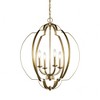 Voleta 26.25" 4 Light Foyer Pendant Black - 2 of 2