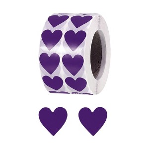 Unique Bargains Self-Adhesive Heart Decorations Sticker for Envelope Wedding 2000 Pcs - 1 of 4