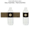 Big Dot of Happiness Roaring 20's - 1920s Art Deco Jazz Party Water Bottle Sticker Labels - Set of 20 - 2 of 4