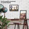 Americanflat 7x10 Picture Frame - Streamline Collection - Thin Border Photo Frame for Tabletop and Wall Display - Black - 4 of 4