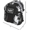 Generic | REMIX Backpack Equipment Bag | T-Ball & Youth Baseball / Softball | Black - 2 of 4