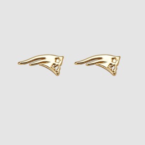 Bijoux Sport by Luv Aj NFL Logo Stud Earrings - New England