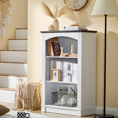 Bookcase and Kids Bookshelf, Storage Cabinet with Wooden Cube Storage Organizer, Modern Book Shelf for Bedroom Furniture