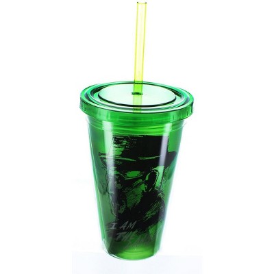 Just Funky Breaking Bad Danger Green 16oz Carnival Cup w/ Straw