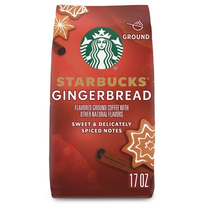 Starbucks Gingerbread Medium Roast Ground Coffee - 17oz