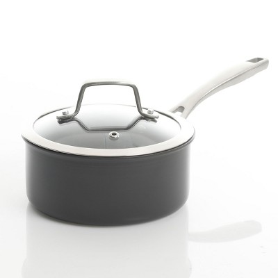 Kenmore Pro Arbor Heights 10-Piece Nonstick Black Aluminum Cookware Set