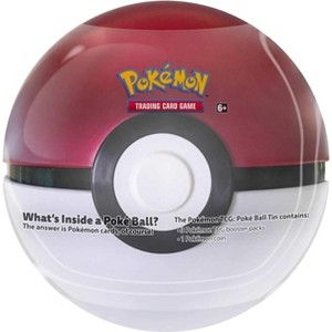 Pokemon TCG: Poke Ball Tin Red - 3 Booster Pack - 1 of 1