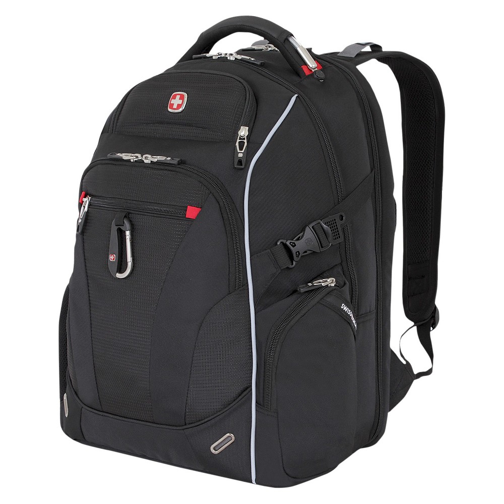 SWISSGEAR 17.5" Scan Smart TSA Laptop Backpack - Black