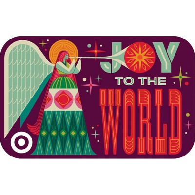 Joy To The World Angel Target GiftCard