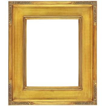 Museum Plein Aire Frame - Antique Black w/ Gold Liner, 36 x 48