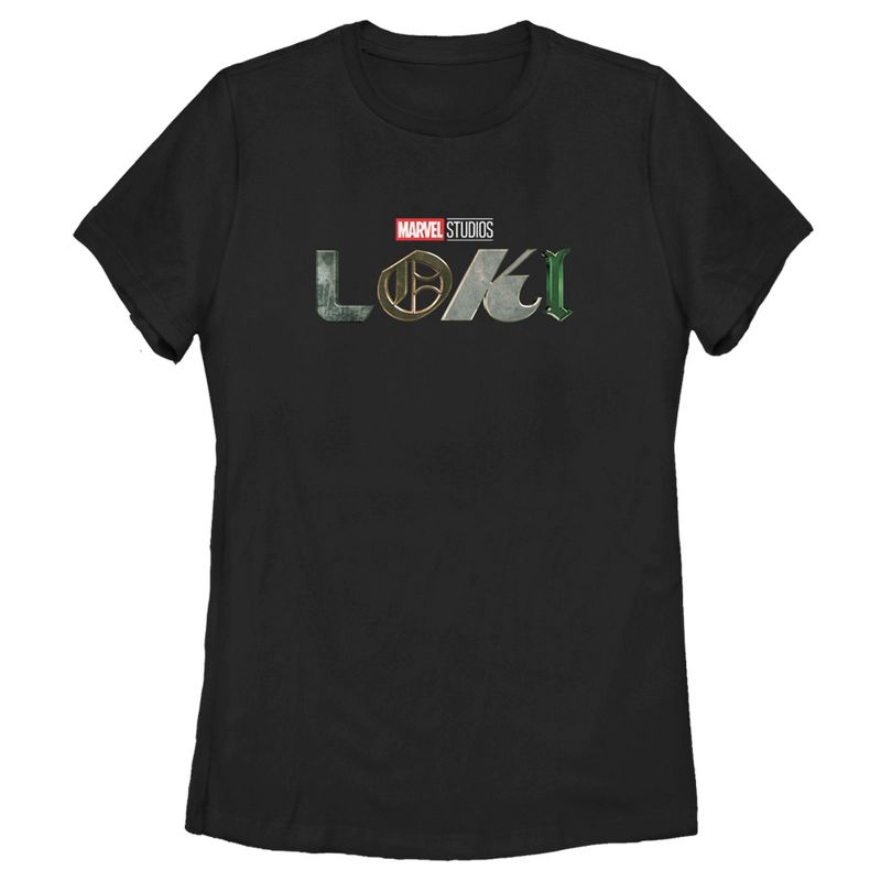 Women's Marvel Color Loki Logo T-Shirt, 1 of 5