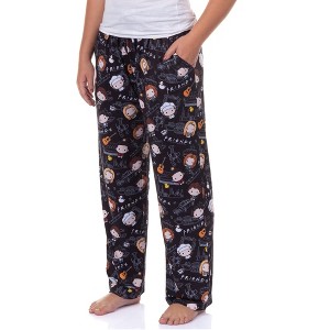 FRIENDS Women's Pajama Pants Chibi Characters Sleep Lounge Bottoms - 1 of 4