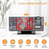 REGALWOVEN Dimmable LED Alarm Clock  Snooze Function 7.3"L x 1.9"W x 3.0"H 1 Pc - 3 of 4