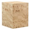 Modway Cosmos 16 Inch Square Burl Wood Side Table - 3 of 4