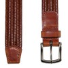 CrookhornDavis Men's Daytona Braided Leather Stretch Belt - 2 of 4
