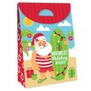 Big Dot of Happiness Tropical Christmas - Beach Santa Holiday Gift Favor Bags - Party Goodie Boxes - Set of 12 - 3 of 4