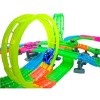 5 Star Super Deals Magical Twisting Glow In the Dark Light Up Race Car Tracks - Ultimate Loop Racing Set  - 420 pcs -  25ft Of Track - 3 of 4