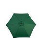 Okak 9 Ft Outdoor Patio Umbrella with 6 Sturdy Ribs Push Button Tilt Market Table Umbrella with Crank for Pool Deck Garden Backyard - 4 of 4