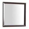 GlasFlength Decorative Wall Mirrors Warm Mirror Cozy Mirror Modern Mirror Inviting Mirror Rectangular Mirror for Bedroom, Black, 36"*2"*36" - 2 of 4