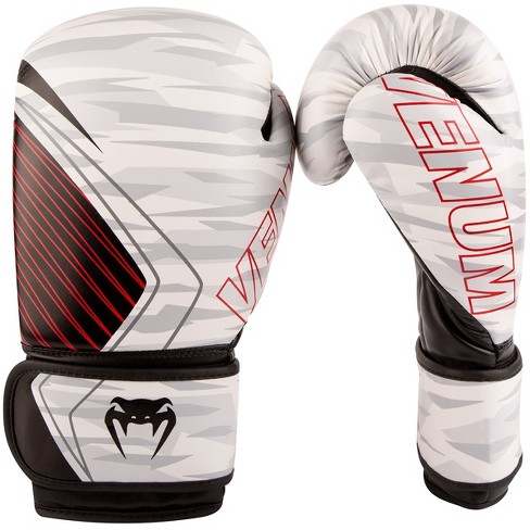 Venum Elite Boxing Gloves - White/Camo