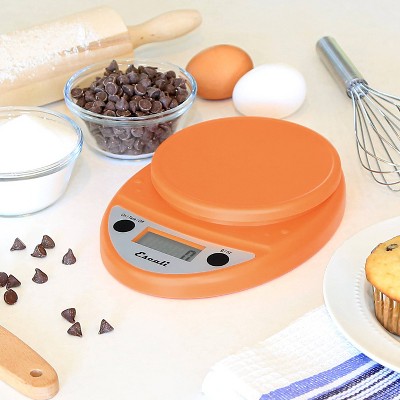 Escali Primo Orange Digital Kitchen Counter Scale