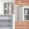 72"H Kitchen Cabinet Storage, Food Pantry Cabinet with Doors and 5 Adjustable Shelves - 3 of 4