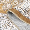 Washable Area Rug Rugs, Vintage Area Rug for Bedroom, Distressed Traditional Rugs, Foldable Thin Mat, Large Indoor Area Rugs - 3 of 4