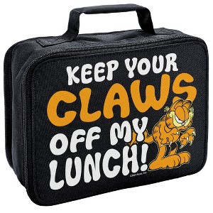 Garfield Claws Off The Lunch Insulated Soft Sided Lunch Box - 1 of 4
