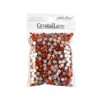 Crystal Lane DIY 1440pcs SS20 (4.7mm) Orange Glass Round Flat Back Rhinestones - 2 of 4