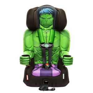 Incredible Hulk 2-in-1 Harness Booster Car Seat - 1 of 4